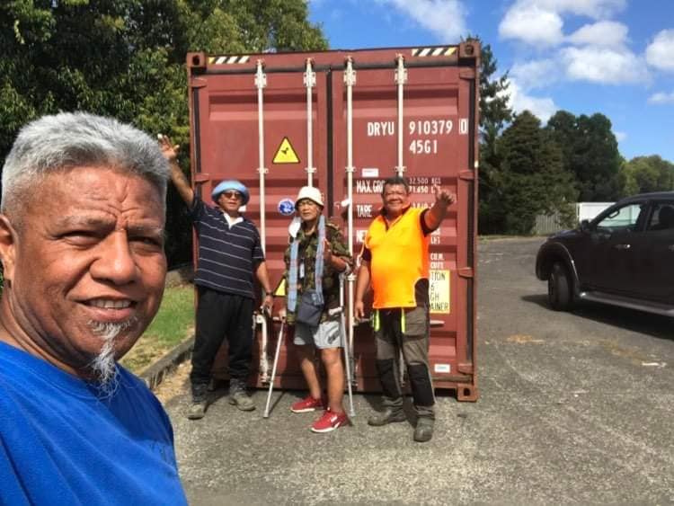 Filipe Tohi and the Boys Loading the Shipment